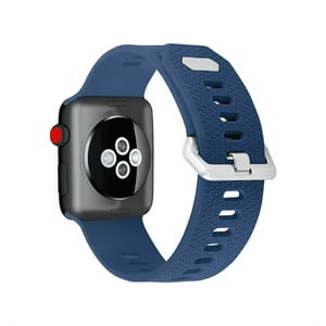 Genérico - Correa Compatible Iwatch Apple Watch 38/40/41Mm Azul Marino