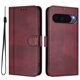 thumbnail image 1 of Funda Cartera para Google Pixel 10 Pro Protección 360° con Ranuras para Tarjetas y Soporte Rojo, 1 of 6