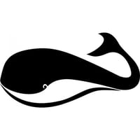 Rienda Libre Graphics - Decomural Simple Whale Sea Animal Ws-32857