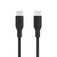 thumbnail image 1 of Cable Braided USB-C&nbsp;to USB-C Cable 2M Negro, 1 of 5