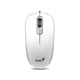 thumbnail image 2 of Mouse Alambrico 3 Botones 1000dpi Dx-110 Blanco, 2 of 6