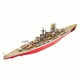 thumbnail image 1 of Piececool 350pcs/set 3D Puzzles For Adults, Metal Battleship Model Kit, Kongou Warship 3D Metal Model Building Kit For Adults Teens DIY Craft Toys, Great Birthday, 1 of 2