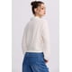 thumbnail image 3 of Polerón Mujer Cuello Camisero Crudo, 3 of 4