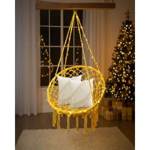 Tengfei - Hamaca Silla Colgante Mas 2 Cojines Interior Y Exterior