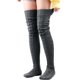 thumbnail image 1 of suxuMhao Calcetines-adulto Calcetines Largos Gruesos de Punto para Mantener el Calor, Gris Oscuro, Talla Única, Largos 41.3in, 1 Par-calcetines Cómodos y Transpirables Adecuados para Uso Diario,, 1 of 1