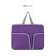 thumbnail image 1 of Xiao Hua Es Adecuado para laptops de 13 Pulgadas, Bolsa Interior para laptop, Funda Protectora de Bolsa Interior para laptop con Múltiples Bolsillos, Morado, 1 Pieza, 13.39 X 10.43 X 0.79in, 1 of 4