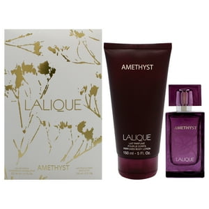 Lalique - Set De Amatista De Para Mujer - Set De Regalo Edp Spray, Loción Corporal