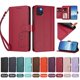 thumbnail image 4 of Funda Cartera Trébol para Samsung Galaxy Note 10 Lite con Ranuras Tarjetas y Carga Inalámbrica Rojo, 4 of 6
