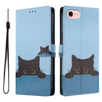 Foxdock Funda Tipo Cartera Para Iphone 6/7/8 Con Soporte Y Correa – Diseño De Patrones Lindos