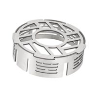 Ioensy - Parabrisas Para Estufa De Camping, Estufa De Gas, Cubierta Contra El Viento Para Acampar, Mochileros, Senderismo, 10,8 Cm X 3,5 Cm