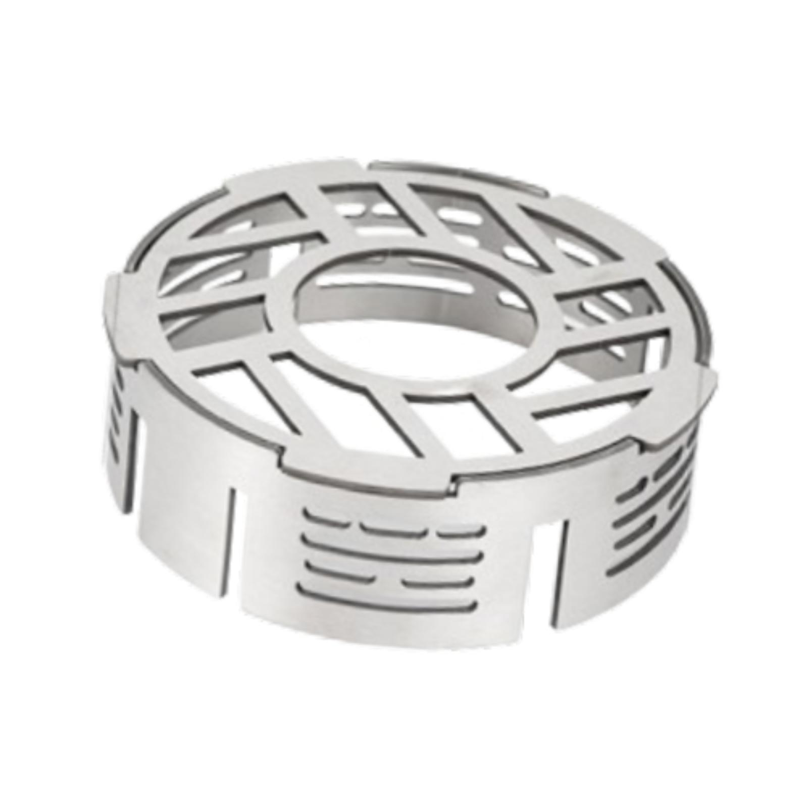 Ioensy - Parabrisas Para Estufa De Camping, Estufa De Gas, Cubierta Contra El Viento Para Acampar, Mochileros, Senderismo, 10,8 Cm X 3,5 Cm