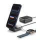 thumbnail image 1 of Cargador inalámbrico Spigen plegable 25W 2 en 1 USB-C negro, 1 of 8
