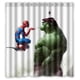 thumbnail image 1 of Cortina de ducha de Hulk, juego de cortinas de baño con ganchos, tamaño 66 x 72 pulgadas, 1 of 3