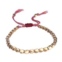 Ioensy - Pulsera De Cuentas Pulseras Llamativas Cuerda De La Suerte Para Hombres Niños Niñas 6.3-9.8 Pulgadas
