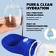 thumbnail image 4 of Botella de Agua para Perros MalsiPree 355ml Antigoteo Azul Marino, 4 of 9