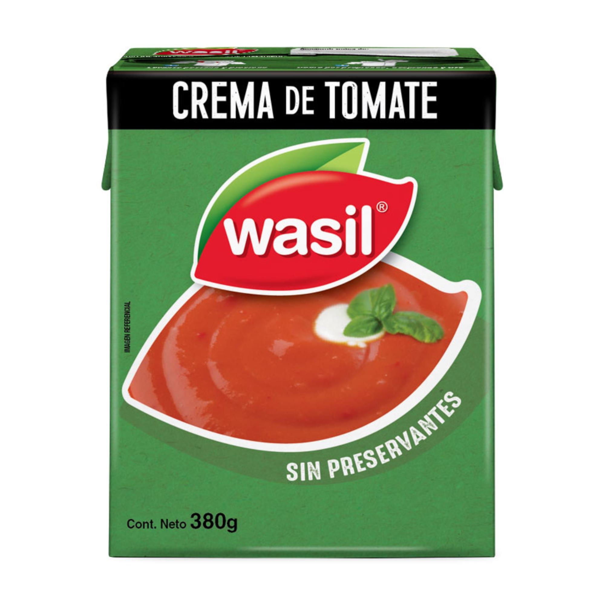 Crema De Tomate Caja 380 g Wasil