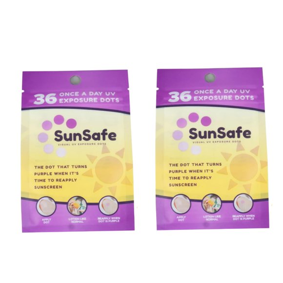 Pegatinas de Protector Solar Pro White Teeth Kits UV Dots SPF 30