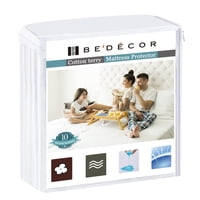 Protector De Colchón Bedecor Queen Impermeable De 23 A 46 Cm De Profundidad