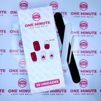 One Minute - Uñas Gel Semicuradas Diseño 068