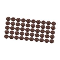 Bothyi - 50 Piezas De Adornos Navideños Rústicos Con Forma De Estrella Y Campana De Óxido Para Ventanas, Puertas Y Cocinas, Campana De 3 Cm