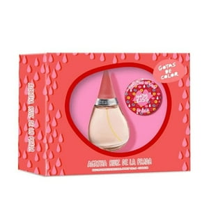 Agatha Ruiz - Perfume Gotas De Color Dama Edt 100 Ml / Lip Glam 15 Gr Estuche