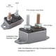 thumbnail image 4 of Disyuntor de reinicio automático de 40 A y 12 V con perno de cubierta para automoción (8 unidades), 4 of 7