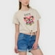 thumbnail image 3 of Polera Niña Teen Manga Corta Fun Nudo Beige Corona, 3 of 5
