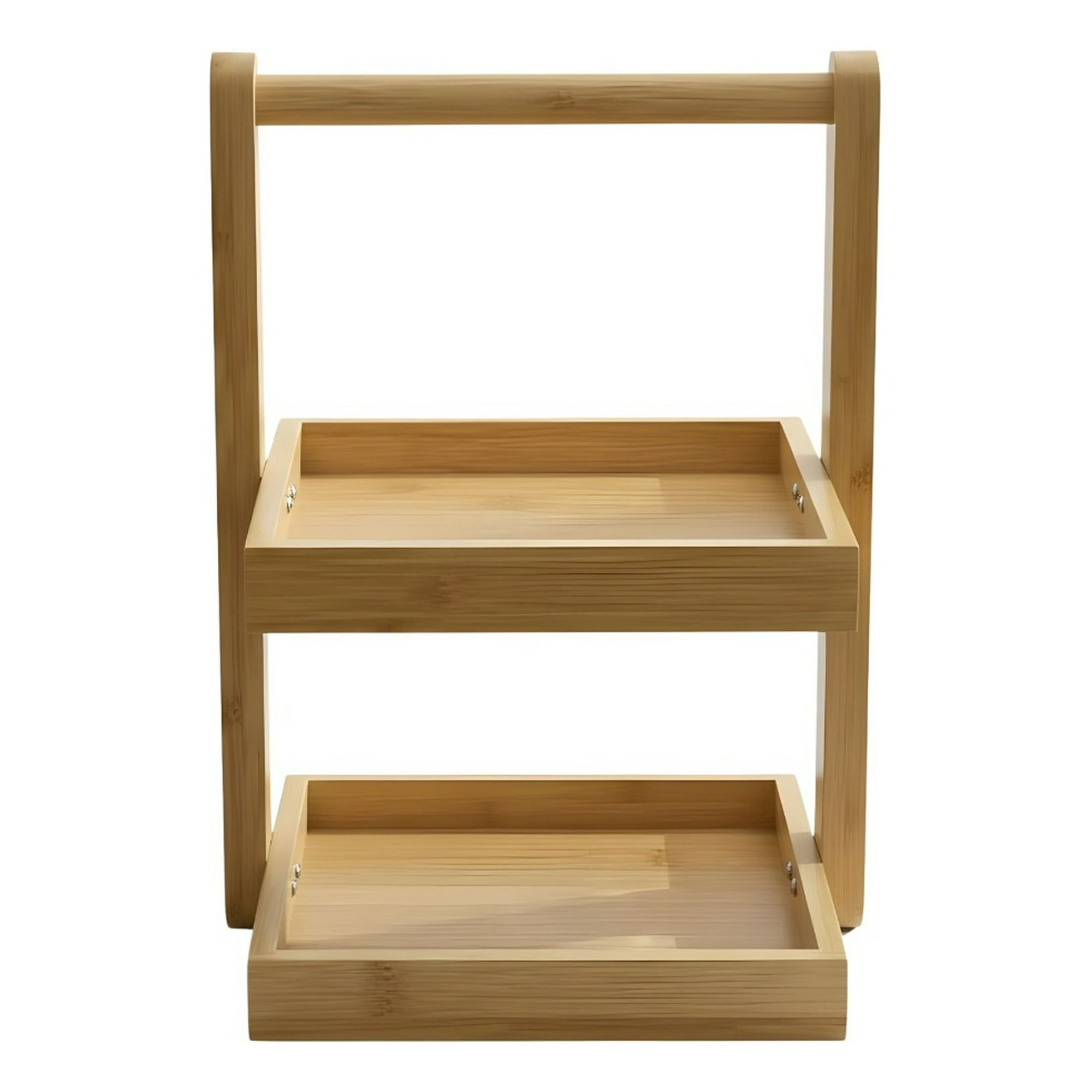 Genérico - Bandeja Decorativa Organizador Versátil 2 Niveles Asa Jhn