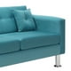 thumbnail image 4 of Sofa New Retro 3c Felpa 12 Turquesa, 4 of 6