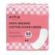 thumbnail image 1 of Panty Liners Pixie Cup de algodón orgánico, largo, 88 unidades, 1 of 9