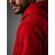thumbnail image 3 of Poleron Canguro Con Cierre Basico 500g Unisex 70/30 Bordar L Rojo Liso, 3 of 3