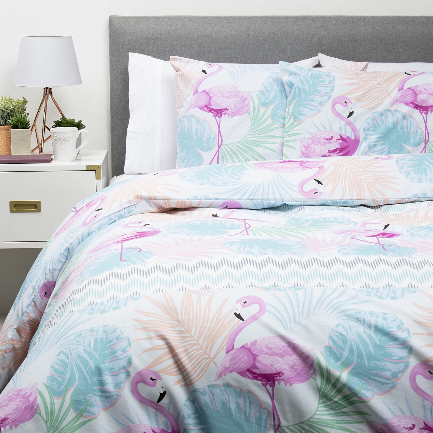 Begenal - Funda De Plumón Flamingo King