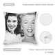 thumbnail image 5 of Marilyn Monroe Fundas de almohada de terciopelo con tema, regalos de funda de almohada, decoración para el hogar, cojín de lanzar, regalo de cumpleaños para fans y parejas. 60cm x 60cm., 5 of 6