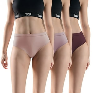 Top - Calzón Pantaleta Alta Algodón Pack 3 C1
