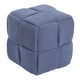 thumbnail image 2 of Taburete Para Pies, Taburete Decorativo, Reposapiés Antideslizante Para Guardería, Vestidor, Hogar, Azul Claro, 2 of 5