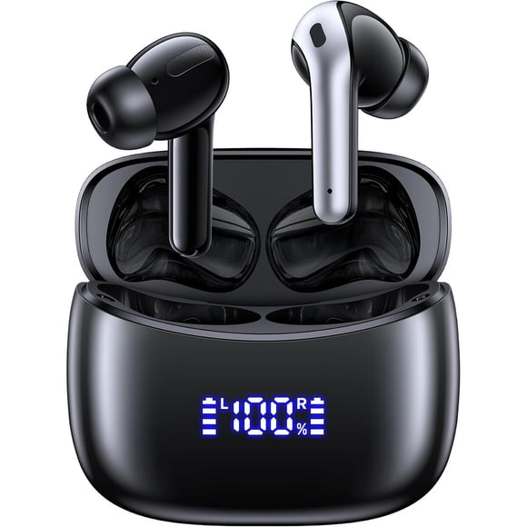 Auriculares Inalámbricos OKEEFE X15 Bluetooth 5.4, 70 h, 164 idiomas