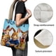 thumbnail image 3 of Peter Rabbit Bolso de tela con estampado de lienzo para mujer, bolsa de compras reutilizable y estética, con cremallera interior, regalo para mujer,40*45cm., 3 of 6