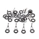 thumbnail image 5 of 25 piezas de una sola pierna guías de ca?a de pescar anillo de ojo kit de reparación de varilla de bricolaje 008, 5 of 5