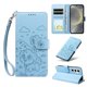 thumbnail image 4 of Funda Cartera para Samsung Galaxy S25 Perro Cachorro Grabado con Tarjetas Soporte Correa Azul, 4 of 6