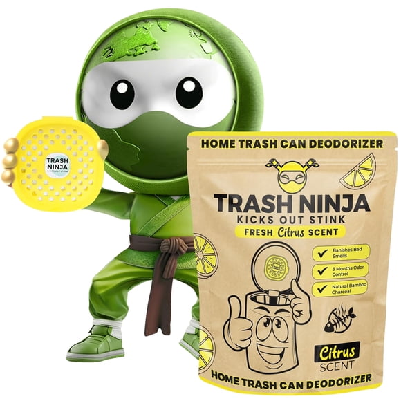 Desodorante de Área Earth Ninja Aroma Cítrico de Larga Duración