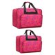 thumbnail image 4 of 2x Bolsa De Almacenamiento Para Máquina De Coser Bolsa De Transporte Estuche De Transporte Para Máquina De Coser Rosa Rojo, 4 of 5