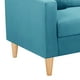 thumbnail image 3 of Sofa New Retro 3CG Felpa 05 Turquesa, 3 of 6