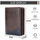 thumbnail image 2 of Cartera de PU para hombre, tarjetero de piel lisa, billetera delgada minimalista para hombre., 2 of 5
