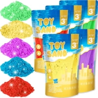 Paquete De Recarga Nitoy Sand, 5 Colores, 5 Kg, Moldeable, Nunca Se Seca