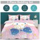 thumbnail image 2 of Cute Cinnamoroll Cartoon Character Duvet Cover Set Bedding Set 3D Cartoon Printed Comfortable And Soft Bed Set Room Decor for Bedroom, 2 of 5