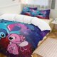 thumbnail image 3 of Stitch Bedding Duvet Cover Anime Bedding Sets 3D Printed Lightweight 3 Pieces Comforter Cover Sets, 3 of 5