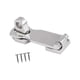 thumbnail image 2 of Pomo de puerta, bisagra, cerradura de puerta de barco, piezas de reparación plateadas, candado de cerradura de caja, accesorios de Hardware para yates con tornillo, 2 of 5