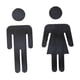 thumbnail image 4 of Señalización De Baños Para Hombres Y Mujeres, Reutilizable Para Negocios, Lugares Públicos, Restaurantes, 4 of 5