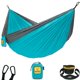 thumbnail image 1 of Hammock Wise Owl Outfitters SO Lt azul y gris para acampar, 1 of 8