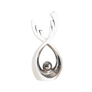 Bothyi - Estatuilla Coleccionable, Artesanía De Resina, Estatua De Ala Moderna Para Bar, Dormitorio, Boda, 11X6X24Cm